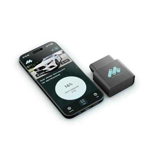 MBito Professional OBD2 Scanner Bluetooth | Compatible with W204 W205 W212 W213 C117 X253 W166 | Vehicle Diagnostics & Coding 2008-2024 | iOS Android