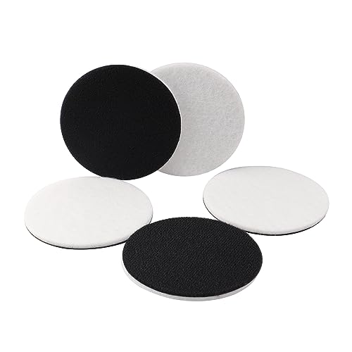 Polishing Pad, SPTA 5 Pcs 3''(80mm) Car Polishing Discs Microfiber Polishing Buffing Pad, Scratch Removal Kit for Correct Damaged Window Cleaning, Removing Stubborn Waterspots - size: 3 Inch(80mm)