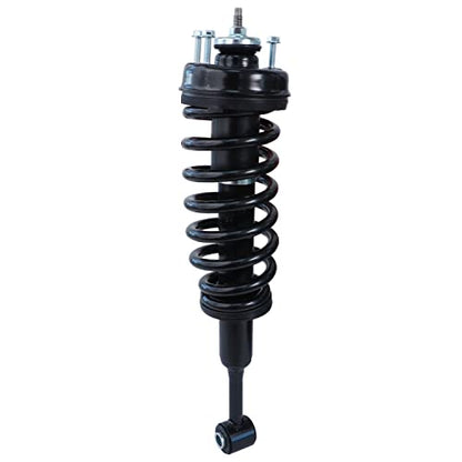 Detroit Axle - 2 Front Struts for 2006-2010 Ford Explorer Mercury Mountaineer Complete Struts w/Coil Spring 2007 2008 2009 Replacement Suspension Ready Strut Shock Assembly - size: 171124 x2/PAIR