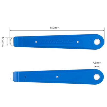 Bicycle Tire Lever Tyre Spoon Changing Tool, Steel Core Tire Levers for Bicycle Tire Removal Bike Accessories, Tire Repair Tools Set of 2