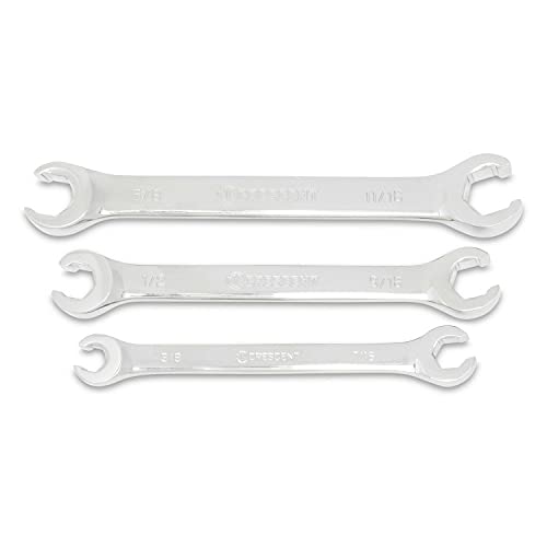 Crescent 6 Piece SAE and Metric Flare Nut Wrench Set