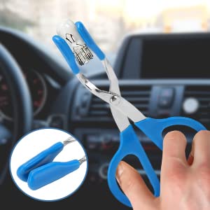 Mini Bulb Pliers, Mini Light Bulb Remover, Bulb Removal Tool, Universal Metal Removal Installation Tool for Removing Hard To Reach Miniature Bulbs