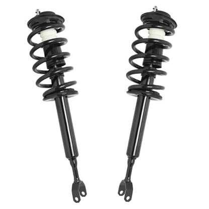 Detroit Axle - 2 Front Struts for for Volkswagen 2001-2005 Passat, 2000-2004 Audi A6, Struts with Coil Spring Assembly 2002 2003 2004 Replacement Suspension - size: 11271_11272/Pair