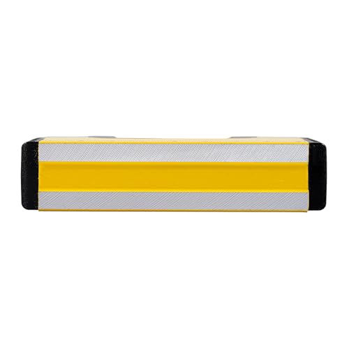 Large Magnetic Torpedo Level - Oversized Horizontal Bubble Vial - Durable Aluminum Frame with Strong Magnet Base for Automotive Alignment - size: Magnetic Torpedo Level