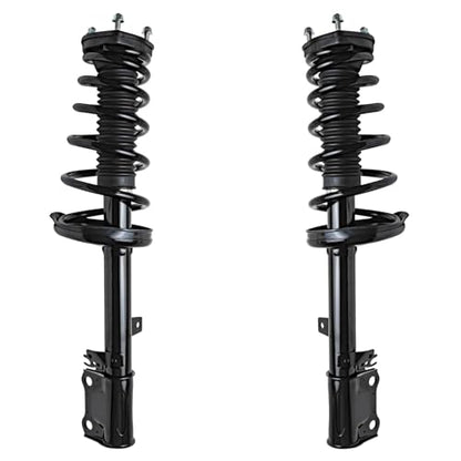 Detroit Axle - FWD Rear 4pc Struts Sway Bars for 09-12 Toyota Venza, 2 Struts & Coil Spring 2 Sway Bars 2009 2010 2011 2012 Replacement Suspension Kit - size: 4QS47119/ sway kit