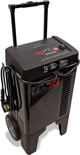 Schumacher Electric DSR Pro Series 12V / 24V Battery Charger & Engine Starter - Heavy Duty Wheeled Battery Charger - 250 Peak Amps - for Cars, Tractors, Boats & More - DSR123 - style: DSR123