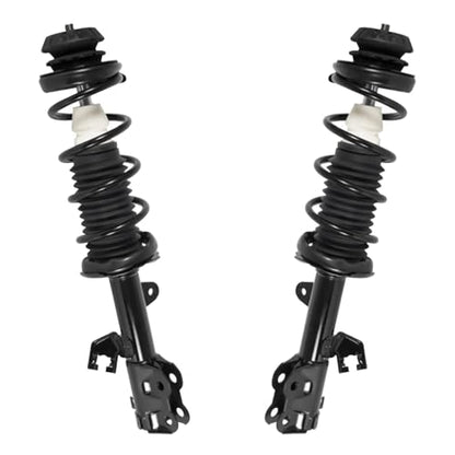 Detroit Axle - Struts Shocks Kit for 2012-2019 Nissan Versa Note, 2 Front Struts with Coil Springs 2 Rear Shock Absorbers 2013 2014 2015 2016 2017 2018 Replacement Suspension Kit - size: 4AQ54618/ strut shock kit