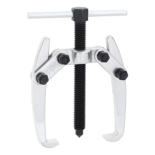 ChgImposs 2.5 Inch 2-Jaw Gear Puller, High Carbon Steel Heavy-Duty Bearing & Pulley Remover, Adjustable 10-65mm Jaw Spread, 1.5T Capacity - size: 10-65mm
