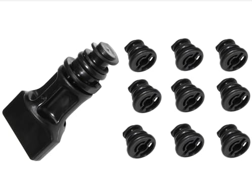 Oil Drain Plug Removal Tool, 9 PCS Audi Oil Drain Plug Compatible with Volkswagen, Audi, OEM 06L103801，Volkswagen Beetle, Golf/GTI/Sportwagen/Passat, Tiguan，