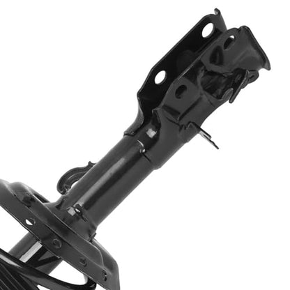 Detroit Axle - 2 Front Quick Struts for 2009 2010 2011 2012 2013 2014 Honda Fit [Excludes Electric Models], Complete Struts with Coil Spring Assembly Replacement Install Ready Strut Suspension Shock - size: 11311_11312/Pair