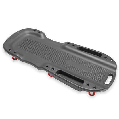 Auto Dynasty Universal 38" L X 20" W Gray Lightweight Rolling Mechanic Creeper Seat Repair Tool for Car Vehicle Home Warehouse - color: Gray