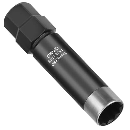 10 Spline Lug Nut Socket for TA20 17/19 10-Spline Lug Nut Tool Key | 10 Point Socket Compatible with Bimecc 10 Spline Lug Nut Key,17,19mm Hex Drive 10 Spline Socket - color: Ta20-17/19