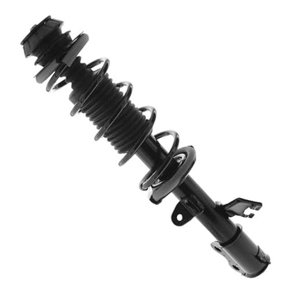 Detroit Axle - 2 Front Struts for 2012-2019 Nissan Versa Note, 2013 2014 2015 2016 2017 2018 Struts with Coil Spring Assembly Replacement Suspension - size: SR4572_SR4573/Pair