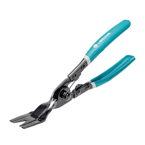 LIBRATON Panel Clip Pliers, Automotive Car Trim Removal Tool | Upholstery Interior Clip Removal Tool, Auto Door Panel Rivet Removal Automotive Fastener Push Pin Pry Pliers, Dashboard Tool