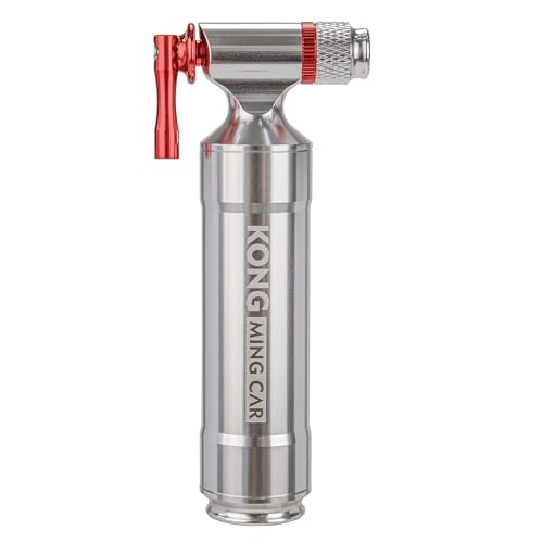 CO2 Inflator Kits, Presta and Schrader Valve Compatible, CO2 Bike Tire Pump for Mountain and Road Bicycles - style: STYLE:B