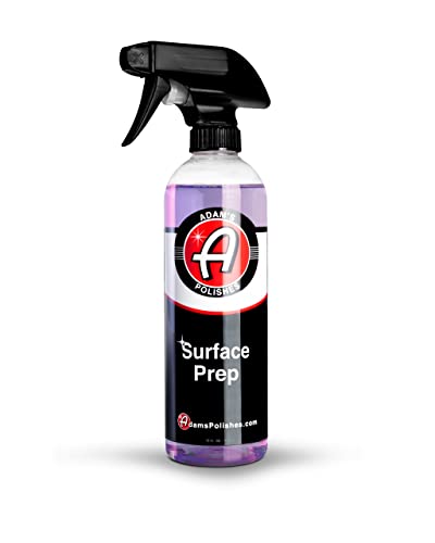 Adam's Polishes Surface Prep (16oz) - A Surface Cleanser Spray for Auto Paint Prep to Apply Any Ceramic Coating, Car Wax, or Spray Sealant | Use After Clay Bar, Car Wash & Orbital Polisher Treatment - size: 16 fl. oz