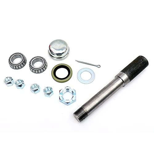 Trailer Hub Assembly Kit，4-Bolt on 4" Circle，Includes (1) 1" Straight Spindle and Bearing - size: GL4854C*1