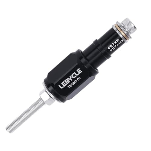 Bicycle Shock Bushing Tool for Shock Absorber Bushings - Press-in/Press-Out for Rear Suspension Springs | with Axial Bearing & All-in-One Pressure Piece