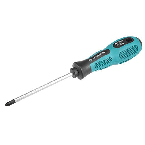uxcell #1 Phillips Screwdriver 4 Inch Round Shaft Non Slip Comfortable Handle - size: PH1 x 4"