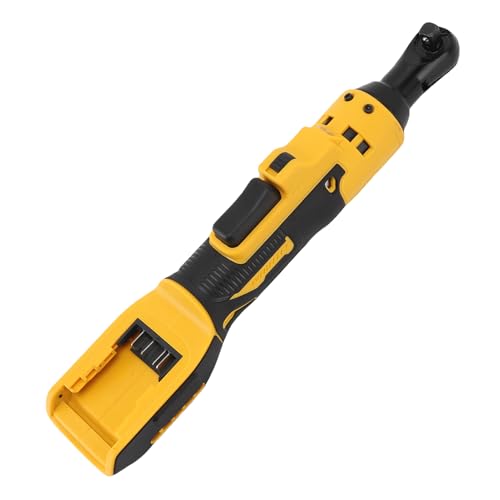 AUNMAS 3/8in Cordless Electric Ratchet Wrench 160Nm Brushless Motor Power Ratchet Tool with Low Head Design for Automotive Repair Home Maintenance