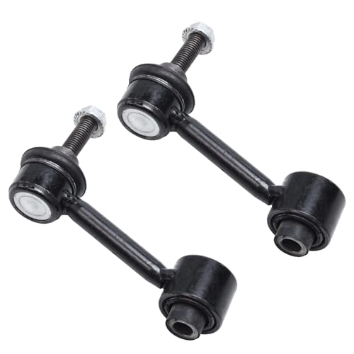 Detroit Axle - Rear Shock Absorbers + Sway Bar End Links Replacement | for 2012-2018 Volkswagen Jetta - 4pc Set - size: 4AS47103/shock kit