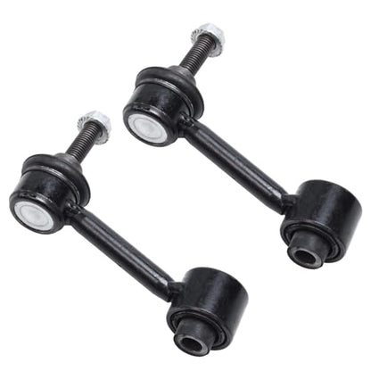 Detroit Axle - Rear Shock Absorbers + Sway Bar End Links Replacement | for 2012-2018 Volkswagen Jetta - 4pc Set - size: 4AS47103/shock kit