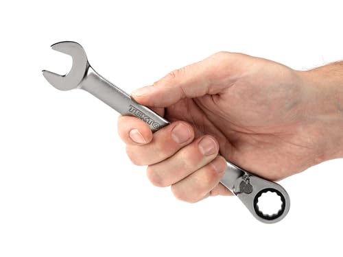 TEKTON 15 mm Reversible 12-Point Ratcheting Combination Wrench | WRC23415 - size: 15 mm, style: Metric