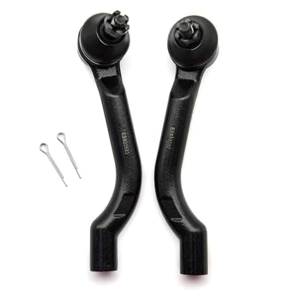 2PCS Front Outer Tie Rod Ends Kit for Nissan Rogue 2008-2013 2.5L | For Nissan Rogue Select 2014-2015 L4 2.5L, OE ES800582 ES800583, Front Left Driver and Right Passenger Side