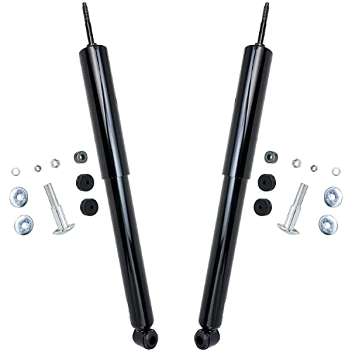 Detroit Axle - 2 Rear Shock Absorbers for Lincoln Town Car | Ford Country Squire LTD Crown Victoria Mercury Grand Marquis Colony Park Replacement Suspension Pair Shocks Struts Set - size: 433128P x2/shock kit