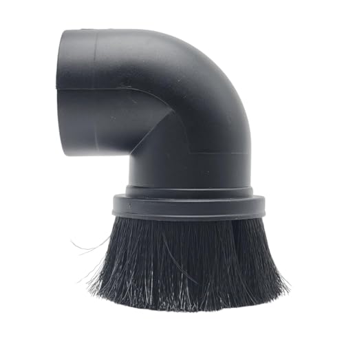for Shop Vac Brush Attachment 2 1/2'' - Round Dusting Brush for Wet Dry Vacuum, 2.5 Inch Dust Attachment, for Shop Vac Accessories 2 1/2 Inch, PP Bristles - color: Brush PP