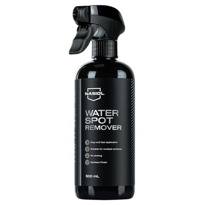 Nasiol Water Spot Remover - Ready-to-Use Spray for Car Body Water Spots, Salt & Mineral Deposits – Safe on Paint, Glass, Chrome & Plastic – Restores Shine – 16 fl oz