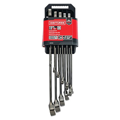 CRAFTSMAN SAE Long-Panel Wrench Set, 11 Piece (CMMT87014) - style: 11 Piece SAE