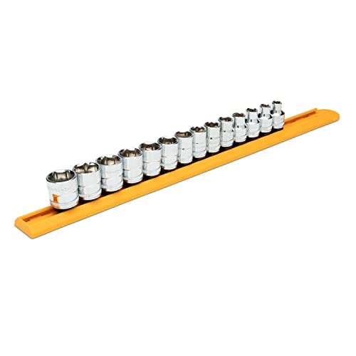 GEARWRENCH 14 Pc. 3/8" Drive 6 Pt. Standard Socket Set, Metric - 80552 - size: 3/8 inch, style: 14 piece