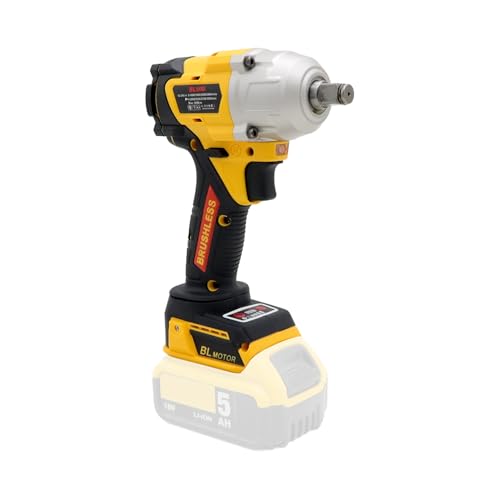 1/2 500Nm Cordless Impact Wrench, Brushless Wrench. (Body only, no battery included) - size: 1/2 500Nm