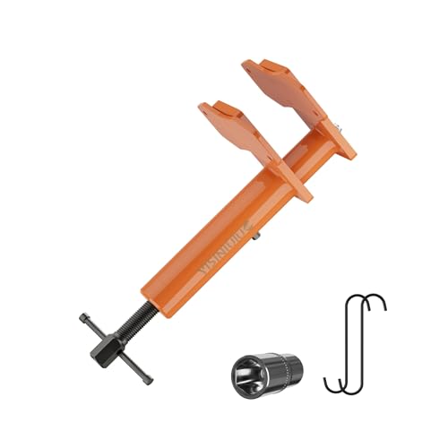 Universal Brake Caliper Tool for Multi Piston Brake Pad Spreader, Heavy Duty Brake Caliper Spreader Tool, Caliper Piston Compressor Tool with Magnetic Expansion Plates & 2X Hanger Hooks