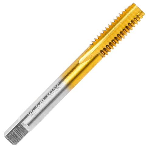 3/8"-16 UNC Thread Tap,3/8"-16 UNC M2 HSS Right Hand Thread Milling Tap - size: 3/8"-16UNC