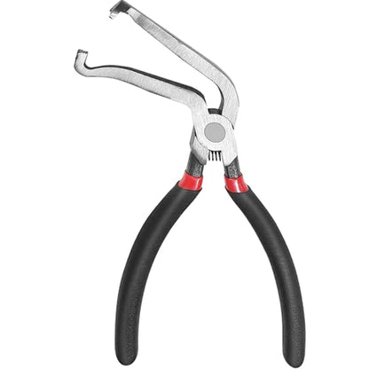 Electrical Disconnect Pliers for Cars - Automotive Electrical Connector Disconnect Pliers Long Spark Plug Disassembly Pliers Electrical Plug Fuel Line Disconnect Tools Pliers 60 Degree - color: 1*Black 60°