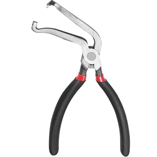 Electrical Disconnect Pliers for Cars - Automotive Electrical Connector Disconnect Pliers Long Spark Plug Disassembly Pliers Electrical Plug Fuel Line Disconnect Tools Pliers 60 Degree - color: 1*Black 60°