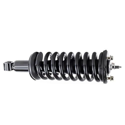 Detroit Axle - 4WD Front Struts with Coil Spring for 2005-2021 Nissan Frontier, 2006 2007 2008 2009 2010 2011 2012 2013 2014 2015 2016 2017 2018 2019 2020 Complete Struts Assembly Replacement - size: SR4202x2/Pair