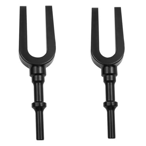 Pneumatic Separating Fork Set 17mm 24mm For Air Hammer Ball Joint Fork | Joint Separator Pickle Fork Air Hammer Breaker Bits For Air Hammer For Ball Joints Tie Rods Pitman Arms Shank Pneumatic Tool