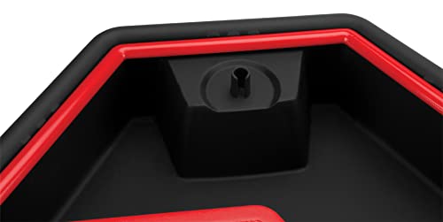 Performance Tool W4074 2 in 1 Drain Pan and Tool Caddy - Conveniently Collects Oil and Organizes Tools for Automotive Repairs - style: 2 In 1 Drain Pan Tool Caddy