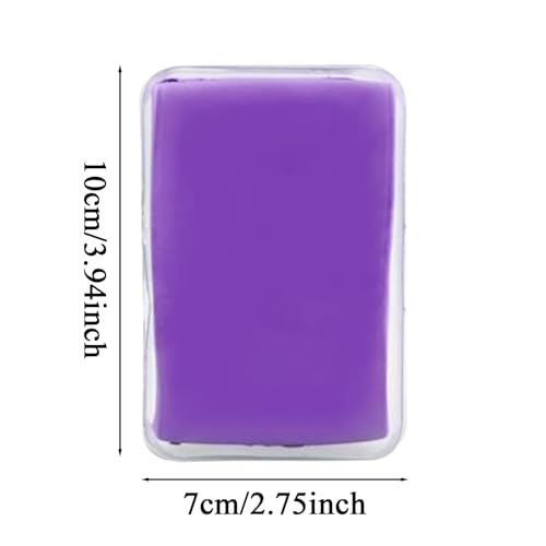 Clay Bar Auto Detailing Car Wash Mud | Car Interior Detailing Kit, Auto Glass Cleaner, Auto Detailing Supplies, Efficient, No Scratch Solution For Auto SUV, Car - color: purrple