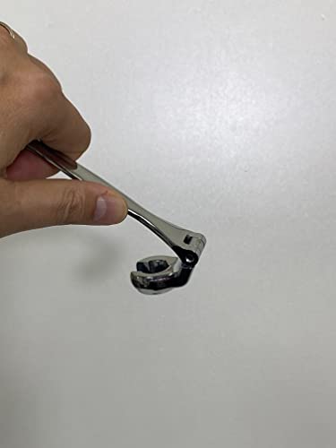 Flexible Flare Nut Wrench,Open Box Wrench,Line Wrench, 210° Activity angle,For Narrow space, Car Chasis Wrench, SAE,4 PCS 5/16"-3/8"-7/16"-1/2",With wrench rack & Color Box,Gift for Man,… - color: Sae Flexible Head Flare Nut Wrench 5/16"-3/8"-7/16"-1/2"