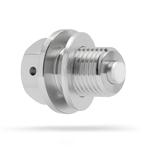 M14x1.5MM Magnetic Engine Oil Drain Plug High-Temperature Neodymium Magnet | USA Made, Stainless Steel - For Acura, Audi, Chevrolet, Chrysler, Dodge, Ford, Honda, Hyundai, Jeep, Kia + More - size: M14-1.5 Magnetic Drain Plug