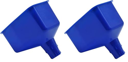 WirthCo 32847 Funnel King Black Locking Offset Oil Funnel (Pack of 2) - size: 1 Count (Pack of 2)
