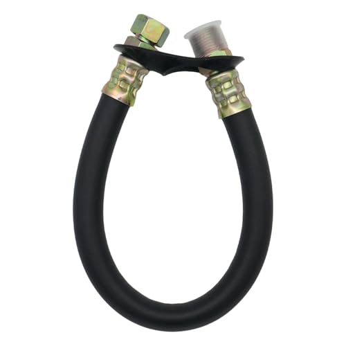 Engine Drain Port Oil Changing Hose 3/8" NPT, 14" Length Replaces STAN1438 Compatible with Tecumseh, Kohler Engines 3/8" Drain Port (Black 1pcs) - color: Black 1pcs
