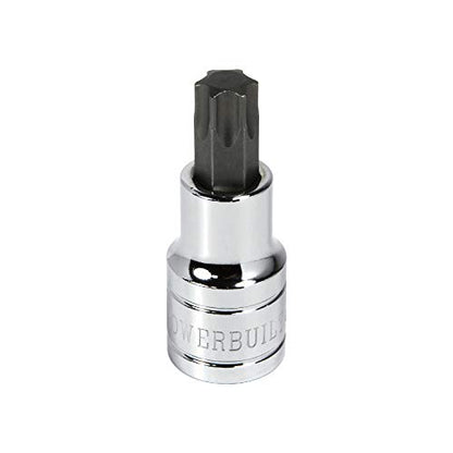 Powerbuilt 1/2-Inch Drive T-55 Star Torx Bit Socket, S2 Bit and Chrome-Vanadium Socket - 642400 - style: 1/2-Inch Drive
