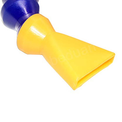 Beduan 1/4" Thread Water Oil Coolant Hose Pipe Plastic Adjustable Flexible Cooling Tube for Hydraulic Machinery/Water Cooling System (Pack of 10) - size: 1/4"(10 Pcs)