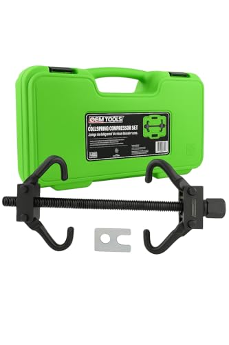 OEMTOOLS 37200 Coil Spring Compressor, Compress Coil Springs on All Passenger Trucks & Autos, Safety Tool for Installing & Removing Coil Springs, Fits Most Macpherson Coil Springs