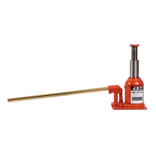JET 17.5-Ton Low-Profile Hydraulic Bottle Jack w/Handle (JHJ-17-1/2L) - size: 17-1/2 Ton